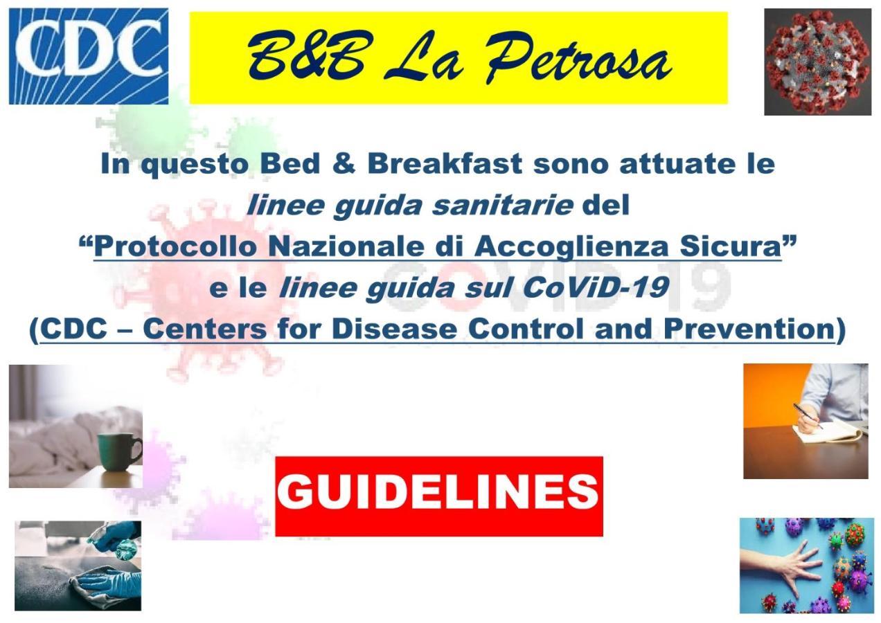 B&B La Petrosa Frascineto Exteriér fotografie